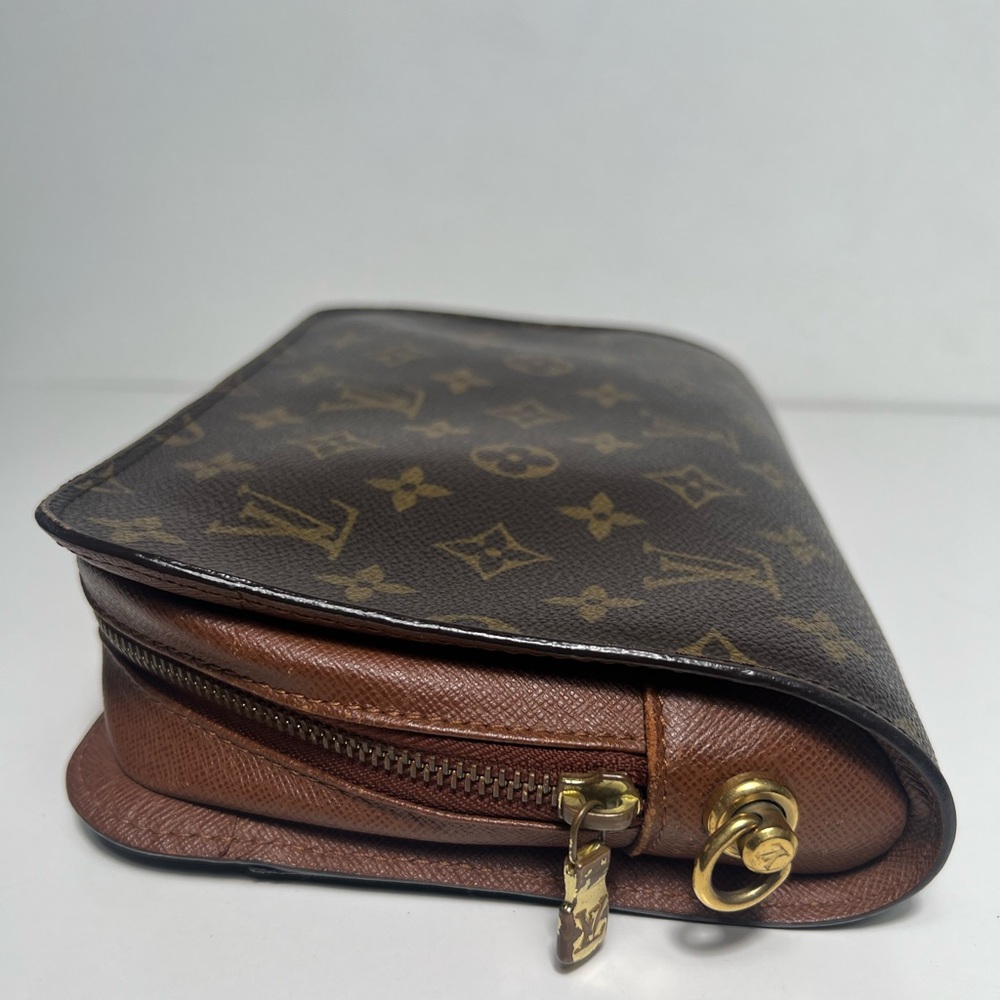 Louis Vuitton LV Orsay Monogram Logo Leather Clutch Wristlet Handbag Purse - Picture 6 of 16